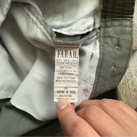 Men’s Vintage Green Straight Leg Pants - Picture 4 of 9